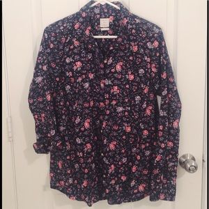 Gap Floral Button Up